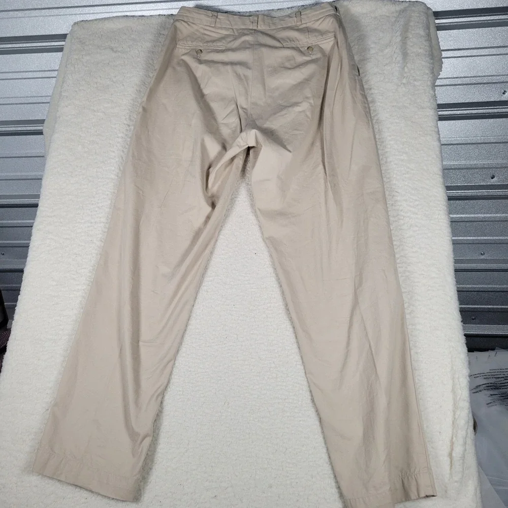 Polo Ralph Lauren Chino Trousers Mens 35x31 Tan‎ Beige Cotton Straight Leg Pant